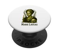 Marie Laveau The Voodoo Queen of New Orleans Design Vintage PopSockets PopGrip Adhésif