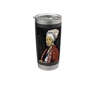 Marie Laveau - Œuvre d'art Vaudou Reine de la Nouvelle-Orléans Gobelet isotherme en acier inoxydable double paroi