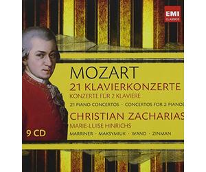 Marie-Luise Hinrichs - Mozart: 21 Klavierkonzerte / Konzerte für 2 Klaviere