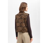 Marie Lund Gilet marron / noir, Taille M-L