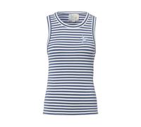 Marie Lund Haut bleu / blanc, Taille S
