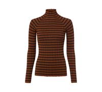 Marie Lund Pull-over marron / noir, Taille XS