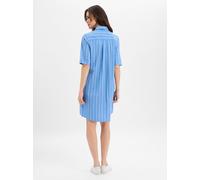 Marie Lund Robe-chemise bleu / blanc, Taille 38