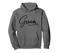 Marié, mariée, mariage, enterrement de vie de jeune fille Sweat à Capuche