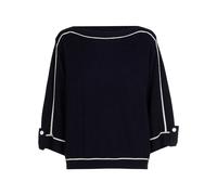 Marie Méro - Pull marin à encolure bateau - Femme - Pulls - Bleu - Taille: 44 FR