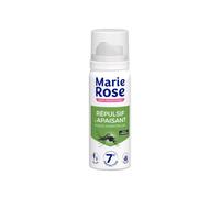 MARIE ROSE Anti-Moustiques, Spray Huiles Essentielles, Efficacité 7h, 100ml | Lavande, Extrait d'Aloe Vera, Citriodol, Protège et Apaise toute la Famille, Enfant dès 3 ans, Marque Française