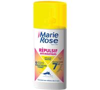 MARIE ROSE - Spray Anti-Moustiques Haute Protection - 100 mL - Protection Efficace Contre les Moustiques Communs et les Moustiques Tigres - Efficace pendant 6H - Fabriqué en France