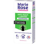 Marie Rose Shampoing Anti Poux/Lentes Format, Incolore, 125 ml (Lot de 1)