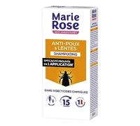 Marie Rose Shampooing anti-poux et lentes – Sans insecticides chimiques – 125 mL