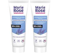 MARIE ROSE - Shampooing Doux Anti-Poux - Complément de Traitement - 250 mL - Shampooing à l'Huile Essentielle de Lavande - Tout Type de Cheveux - Fabriqué en France (Lot de 2)
