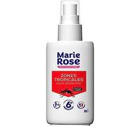MARIE ROSE - Spray Anti-Moustiques Haute Protection Zones Tropicales - 100ml - Protection Efficace Contre Les Moustiques Tropicaux Et Tigres, Translucide