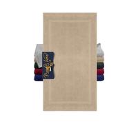 Marie´s Home 1612.2351 Tapis de bain de luxe XL pour grandes salles de bains ou couloirs Gris pierre 60 x 110 cm
