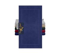 Marie´s Home 1612.2351 Tapis de bain pour grandes salles de bains, couloir et plus Bleu marine 60 x 110 cm