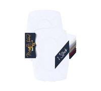 Marie´s Home 1627.2372 Lot de 2 housses de coussin en soie, pour coussin de nuque, taille M, blanches