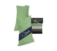 Marie´s Home 2 taies d'oreiller 40 x 80 cm, taies d'oreiller 1613.2353, sauge