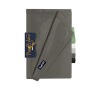 Marie´s Home Drap - Drap Plat - Couverture - Linge de Maison Velvety Soft 1614.2354, 150 x 250 cm, Anthracite