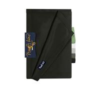 Marie´s Home Drap - Drap Plat - Couverture - Linge de Maison Velvety Soft 1614.2354, 240 x 275 cm, Noir