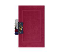 Marie´s Home Luxus 1612.2351 - Tapis de bain classique pour douche, baignoire et WC, 1 pièce, 50 x 80 cm, couleur: Bordeaux