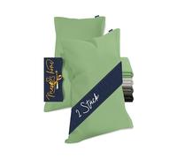 Marie´s Home Velvety Soft 1615.2355 Lot de 2 housses de coussin - 40 x 80 cm - Sauge