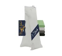 Marie´s Home Velvety Soft 1615.2355 Lot de 2 housses de coussin pour coussin de positionnement latéral Argenté 40 x 145 cm