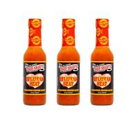 Marie Sharp's Belizean Heat Habanero Pepper Hot Sauce, Bottle, 5 fl oz (Pack of 3)