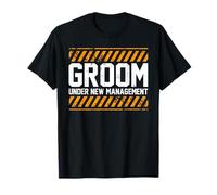 Marié sous Une Nouvelle Direction Funny Wedding T-Shirt