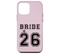 Mariée 2026 Fiançailles Fête Prénuptiale Demande Match Lune de Miel Coque pour iPhone 12 Mini