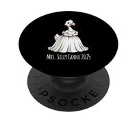 Mariée drôle de Mrs. Silly Goose 2025 PopSockets PopGrip Adhésif