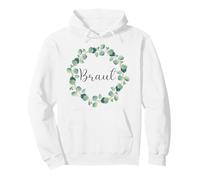 Mariée Enterrement de Vie de Jeune Fille Eucalyptus Boho mariée Sweat à Capuche