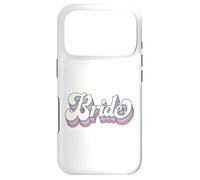 Mariée, Enterrement de Vie de Jeune Fille, fête Nuptiale, Mariage rétro Coque pour iPhone 17 Pro