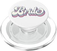 Mariée, Enterrement de Vie de Jeune Fille, fête Nuptiale, Mariage rétro PopSockets PopGrip pour MagSafe
