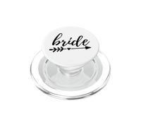 Mariée Mignon Mariage Bachelorette Amour Mariage PopSockets PopGrip pour MagSafe
