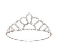 Mariée scintillante avec strass, parfaite pour les mariages, les remises de diplôme et les anniversaires VGy884, 16x3cm, Métal