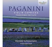 MARIEKE SCHNEEMANN - VIOLIN CAPRICES-TRANSCRIBED FOR FLUTE CD NEUF PAGANINI