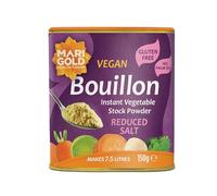Marigold Veg Bouillon 150g de poudre de sel Rouge