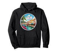 Marigot St Maarten Martin, Maisons colorées Sweat à Capuche