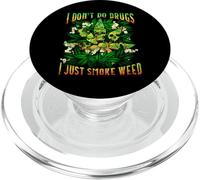 Marijuana 420 I Don't Do Drugs I Just Smoke Weed Cannabis PopSockets PopGrip pour MagSafe