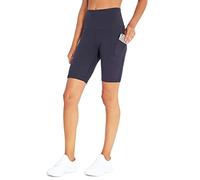 Marika Olga Bermuda Courte Taille Haute pour Femme, Femme, Short, MLS0400A, Bleu Nuit, XL