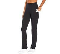 Marika Pantalon Bootleg Eclipse Tummy Control pour Femme, Noir, Taille L
