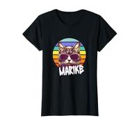 MARIKE - Joli prénom de fille avec un chat cool T-Shirt