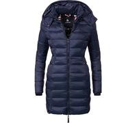 Marikoo Abendsternchen, veste matelassée pour dame mi-saison Bleu L