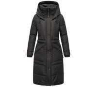 MARIKOO Ayumii Manteau d'hiver chaud matelassé long avec capuche pour femme S-3XL