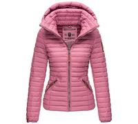 MARIKOO B839 Veste matelassée demi-saison pour femme, vieux rose, M
