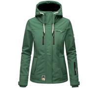 Marikoo Damen Kleinezicke Veste Courte Softshell Outdoor Imperméable À Capuche