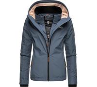 MARIKOO Veste fonctionnelle 'Erdbeere' beige / bleu-gris / noir, Taille S