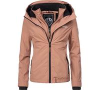 Marikoo Erdbeere Veste Outdoor pour Dame avec Capuche Terracotta S