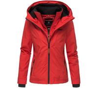 Marikoo Femmes de Transition Automne Extérieur Veste Pluie Erdbeere