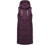 MARIKOO Gilet 'Narikaa 16' prune, Taille XXXL