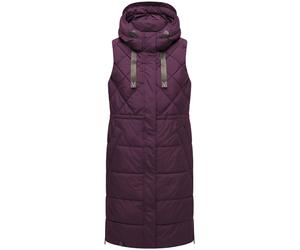 MARIKOO Gilet 'Narikaa 16' prune, Taille XXXL