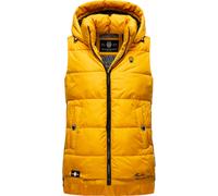 MARIKOO Gilet 'Zarinaa' jaune d'or, Taille L